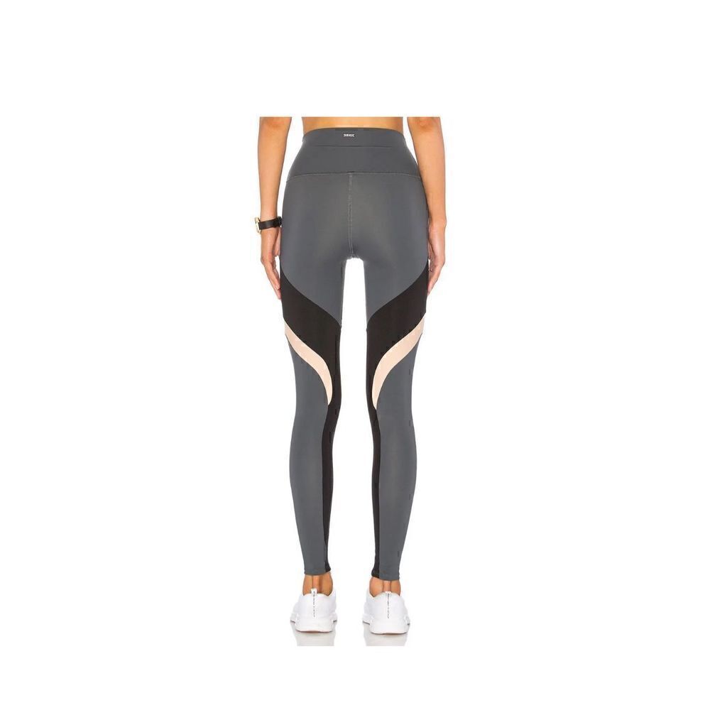 REN Lexi Leggings High Waisted Legging XS & Bra Skye Set S Charcoal Black & Nude - Picture 6 of 9